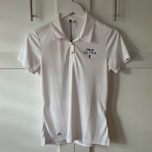 Michelob Ultra Women’s Adidas Ultimate Solid Polo-Size Small